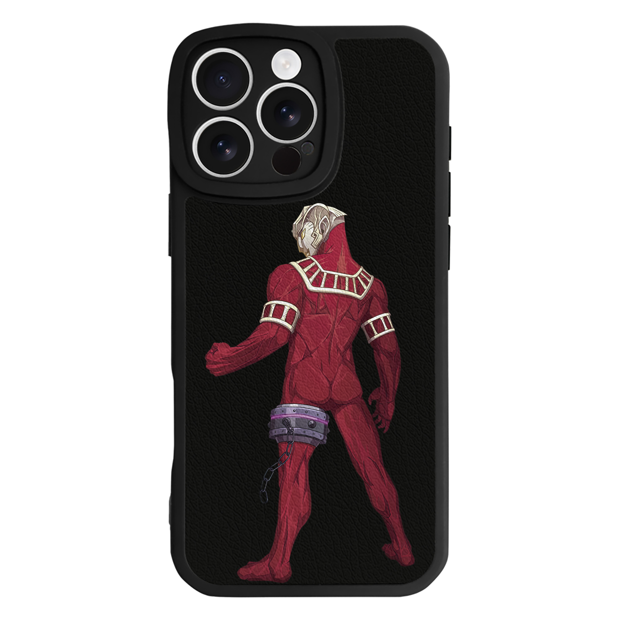 （画像用） ウルトラマン Ultraman 【iPhone 16シリーズ対応】シリコンスマホケース（レザー調） 材質：シリコン